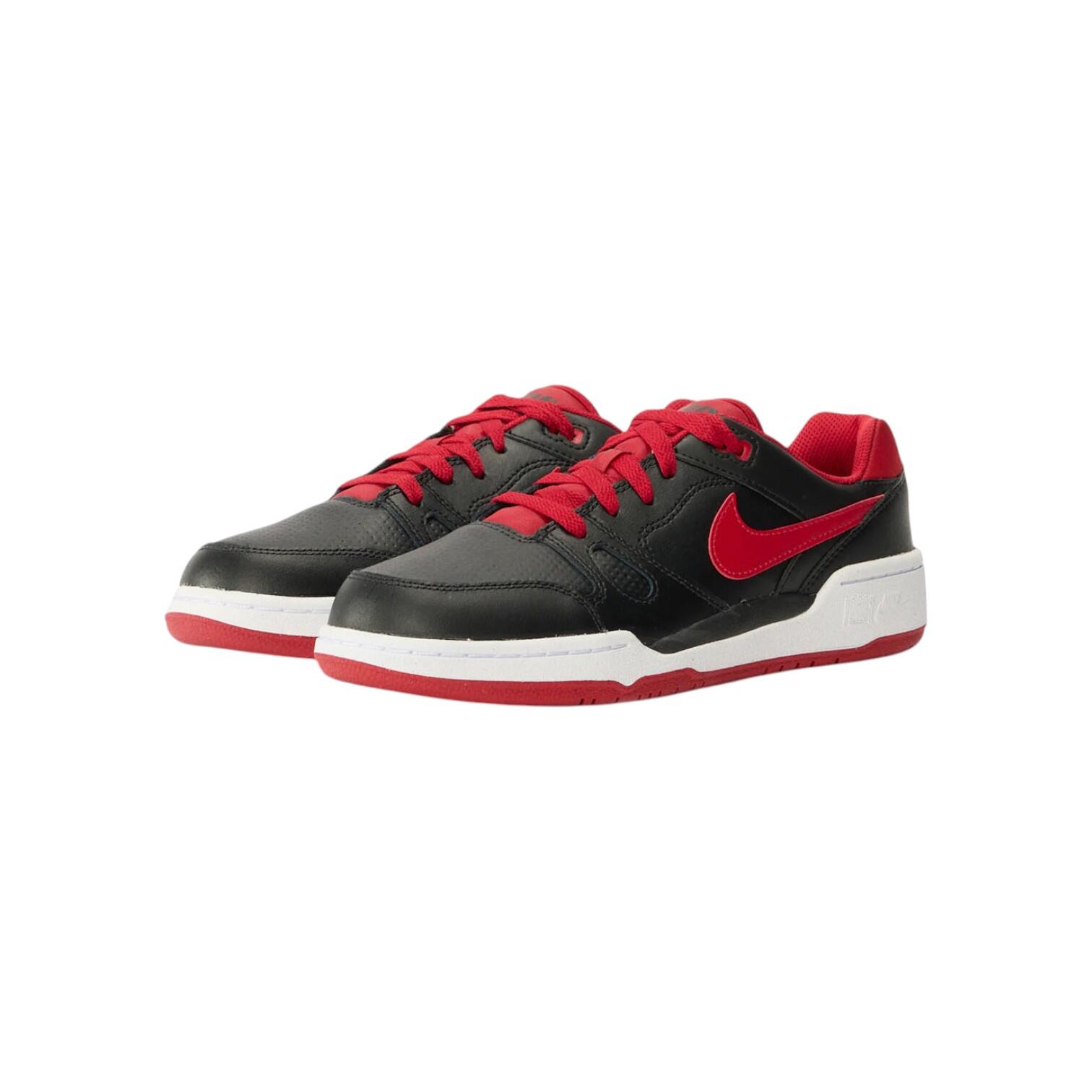 Nike Full Force Low Preto/Vermelho Academia-Branco – FV5929-002 2/3