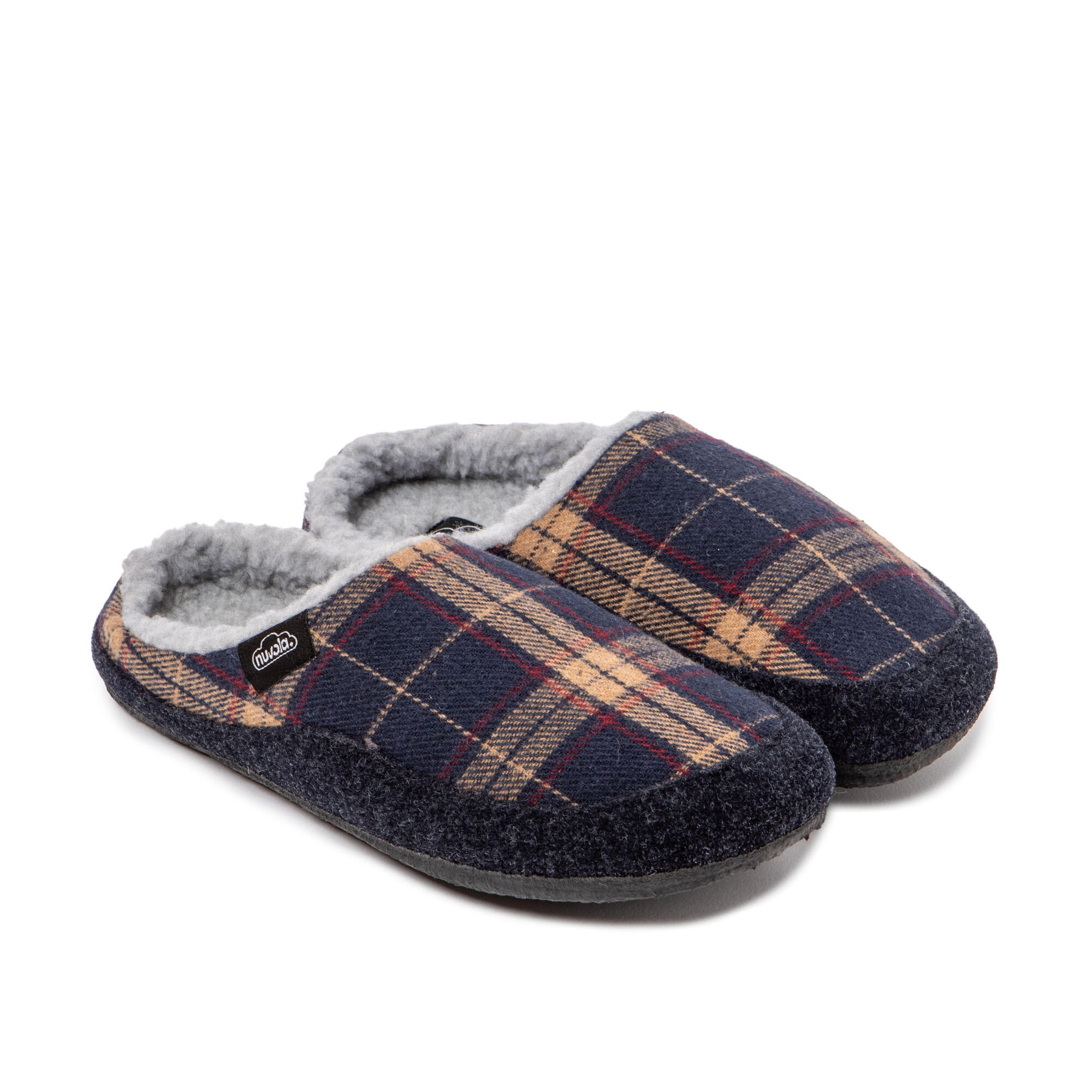 Pantuflas Nuvola azul Acolchadas suela goma 2/7