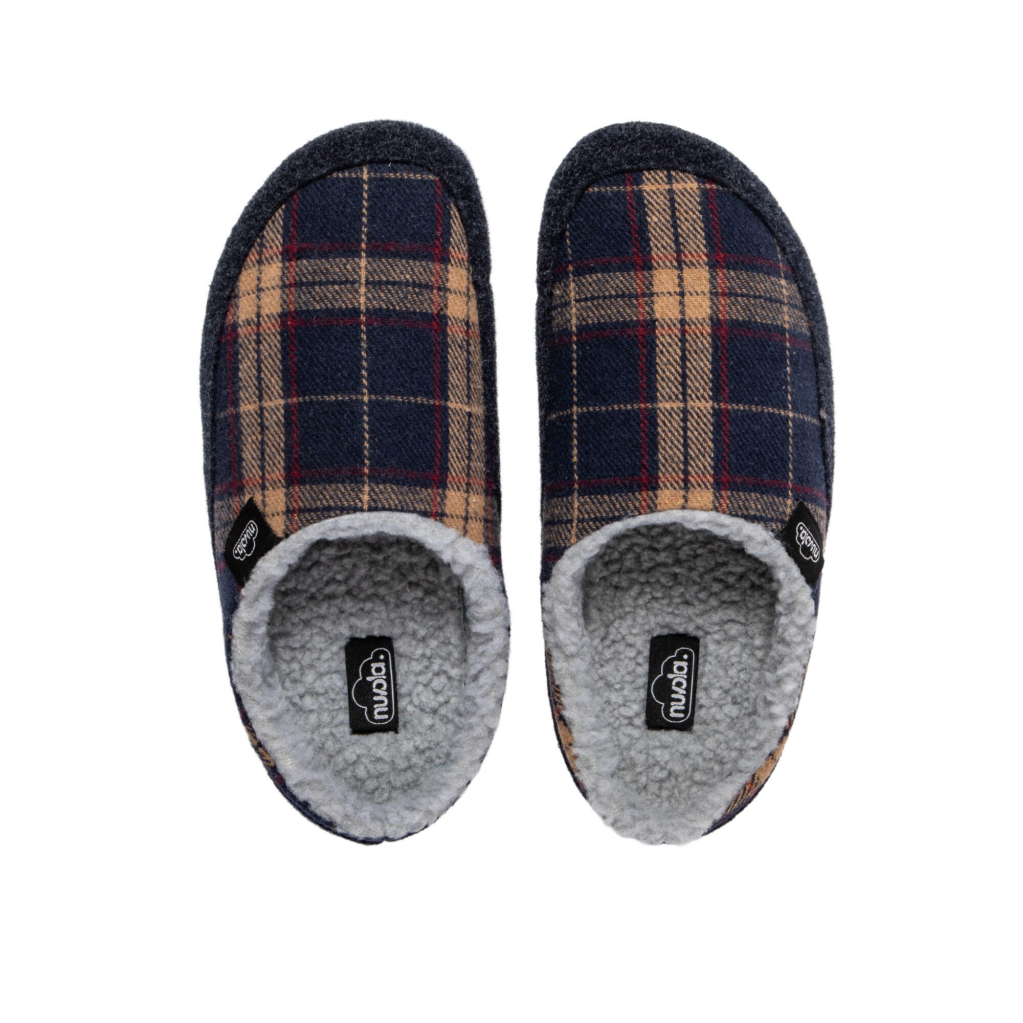 Pantuflas Nuvola azul Acolchadas suela goma 5/7