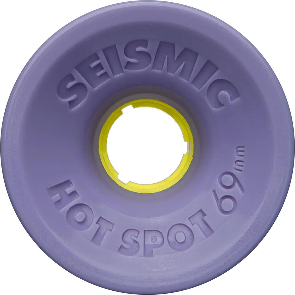 Skateboard Wheels - Hot Spot 69x52 mm 77a Plum Defcon - Whhtspt69/77A - Seismic