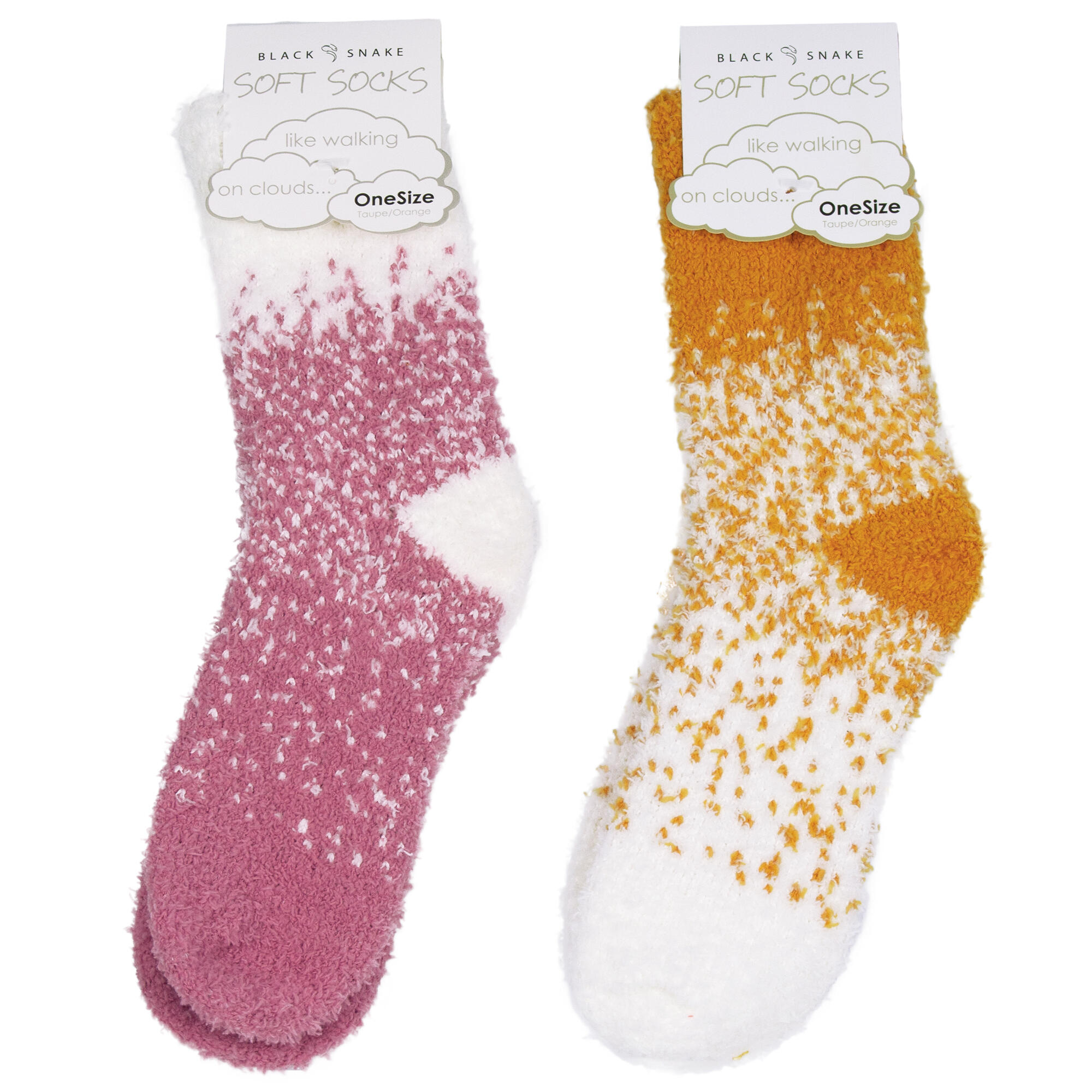 Damen Yoga Haussocken Kuschelsocken Bettsocken flauschig warm Komfortbund 4 Paar 6/6