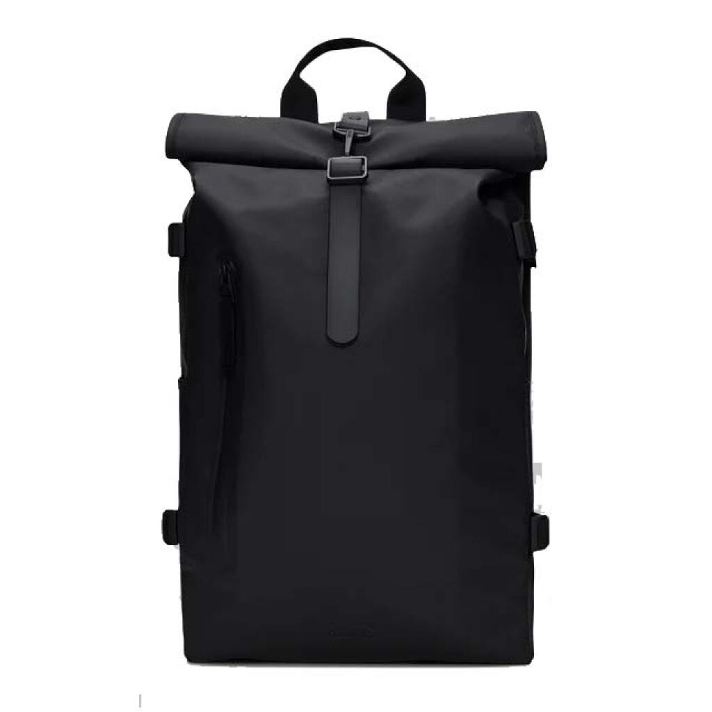 RAINS ROLLTOP RUCKSACK W3 Czarny