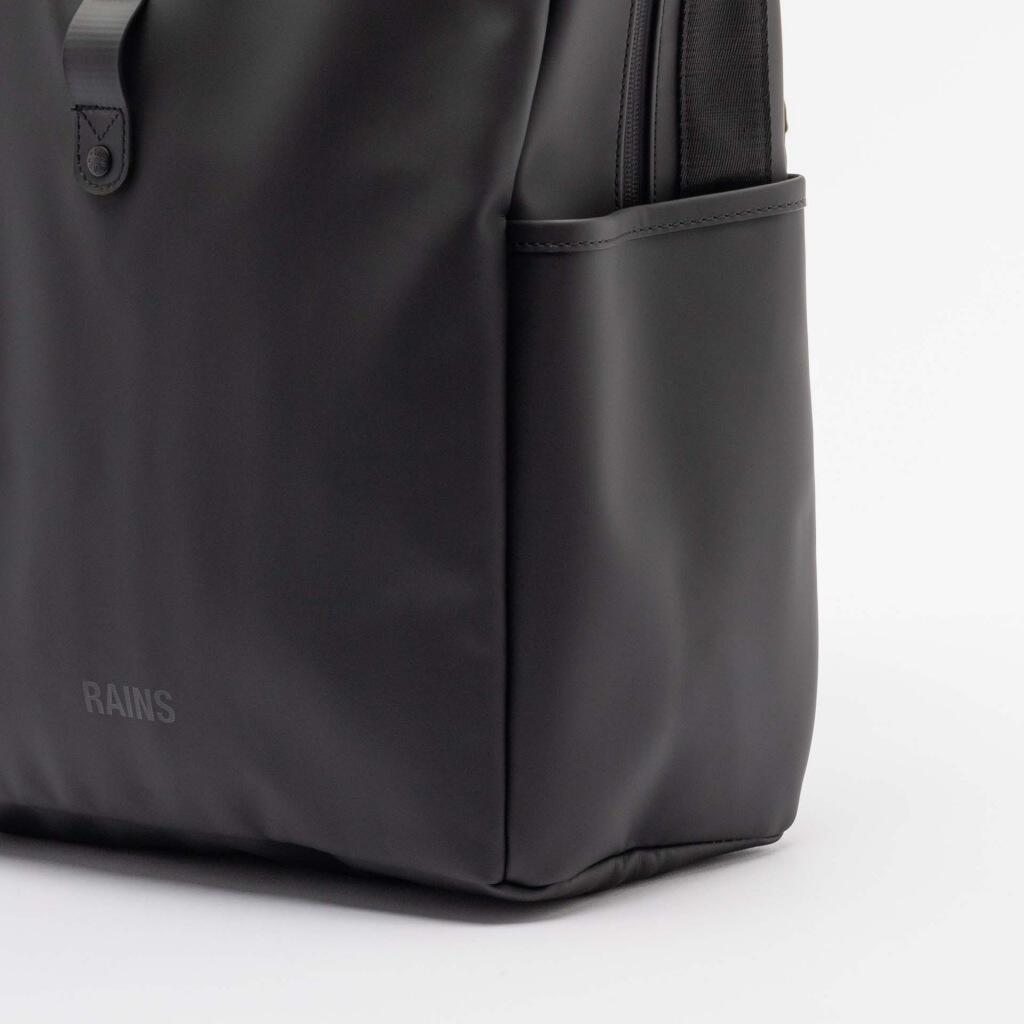 RAINS CLIP FRONT BACKPACK W3 Czarny 3/5