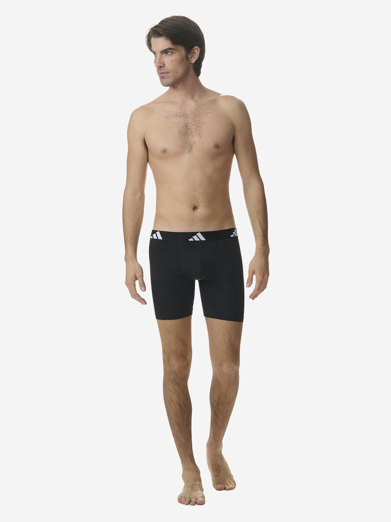 Boxer klassische Boxershorts Herren - Active Flex Cotton schwarz 2/5