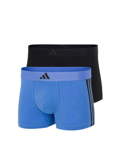 Trunk eng anliegende Boxershorts Herren - Active Flex Cotton 3 Stripes mehrfarbi