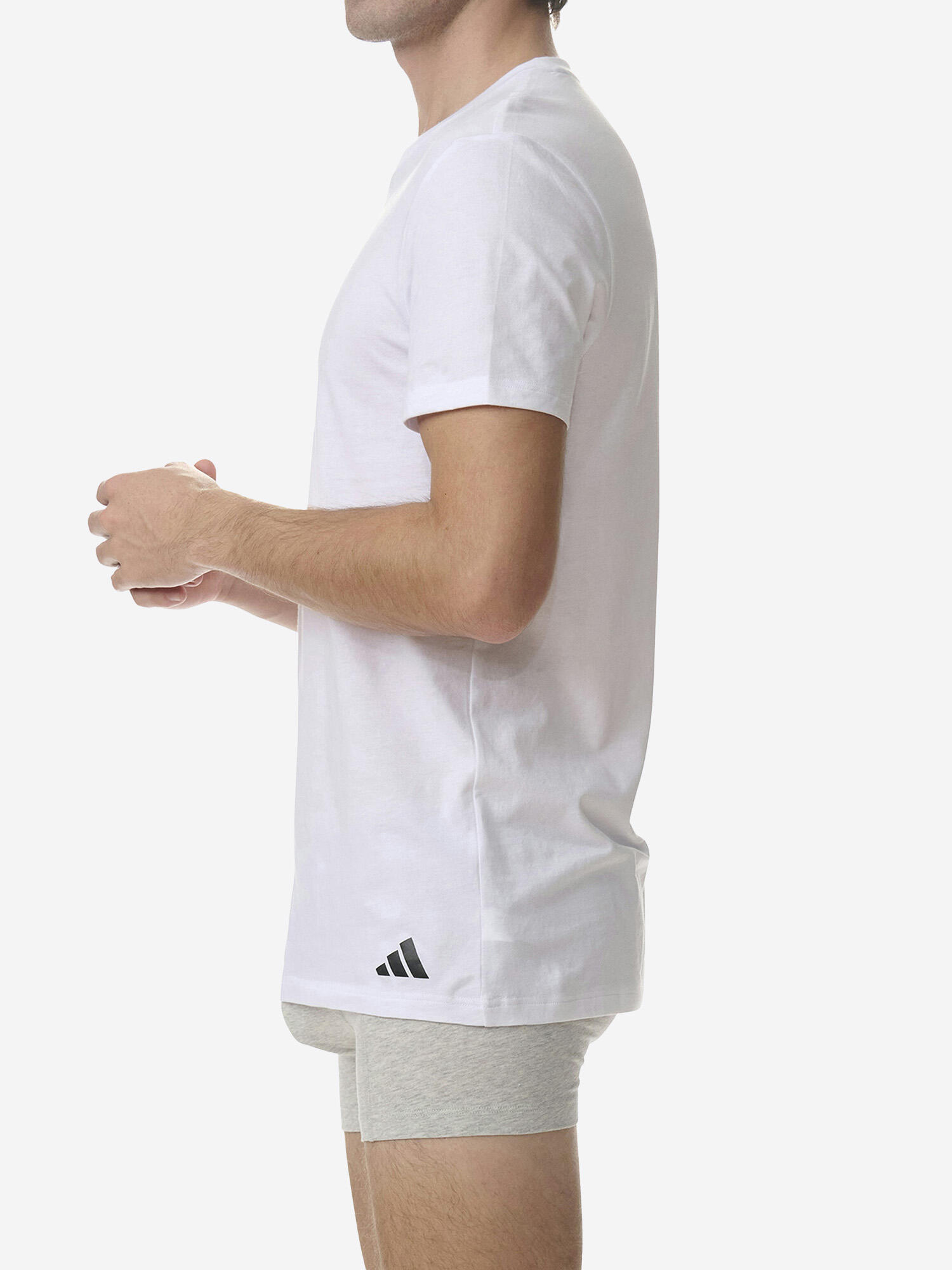 Training T-Shirt atmungsaktiv Herren - Active Core Cotton weiß 6/6