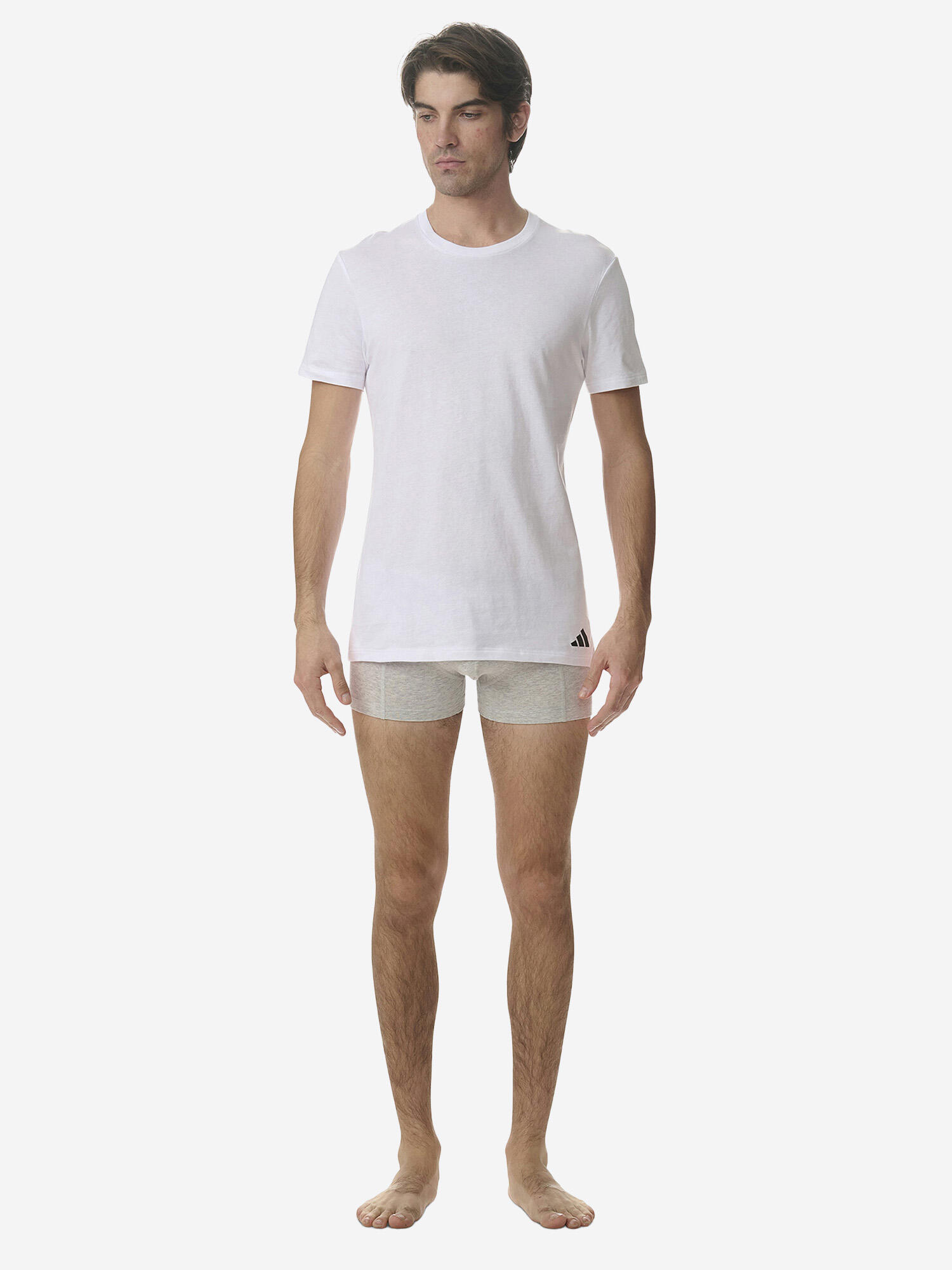 Training T-Shirt atmungsaktiv Herren - Active Core Cotton weiß 2/6