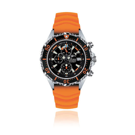 CHRIS BENZ DEPTHMETER CHRONOGRAPH 300M Taucheruhr