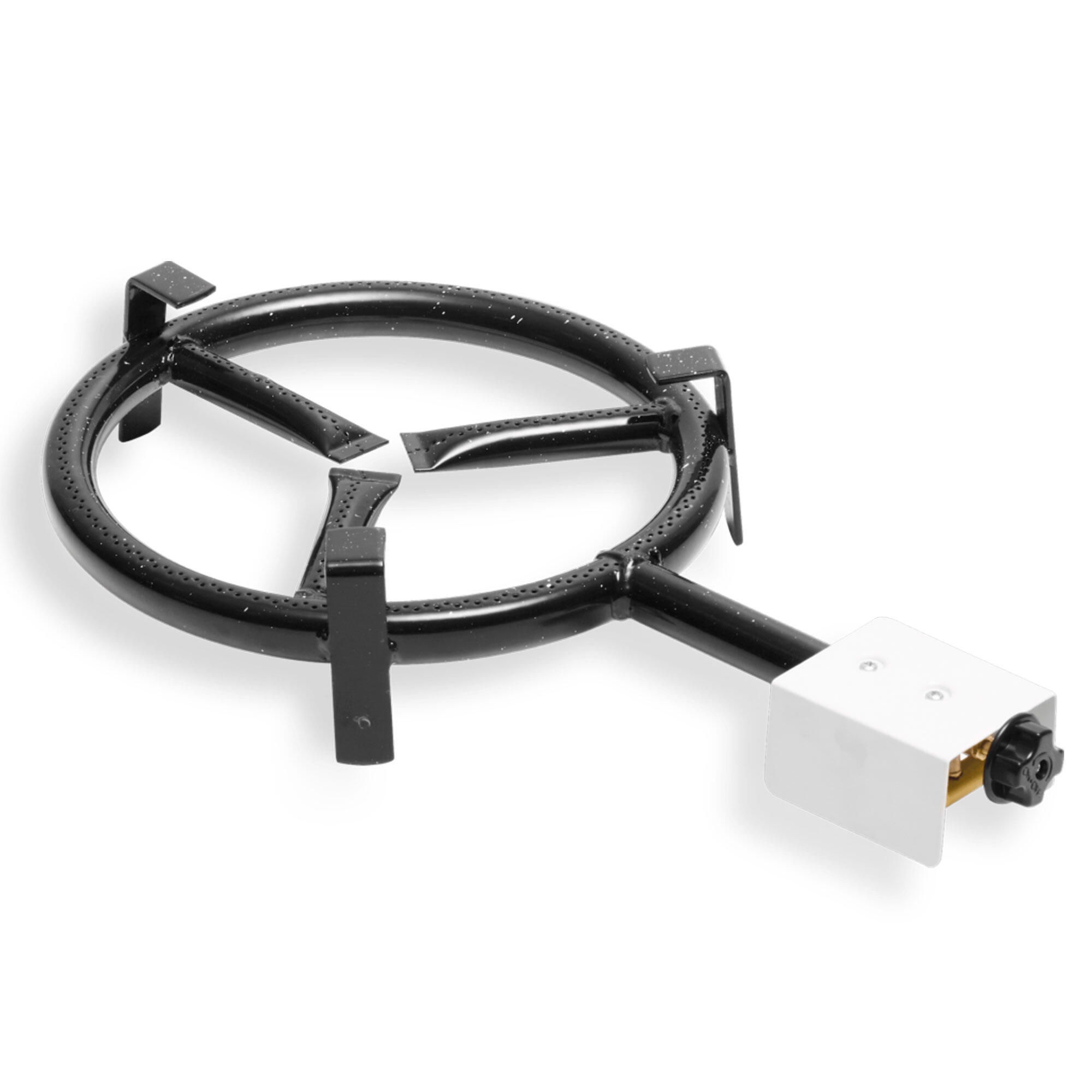 Paellero queimador para paelha aro 30cm, anel de gás para paelheiras 36 a 42cm ø