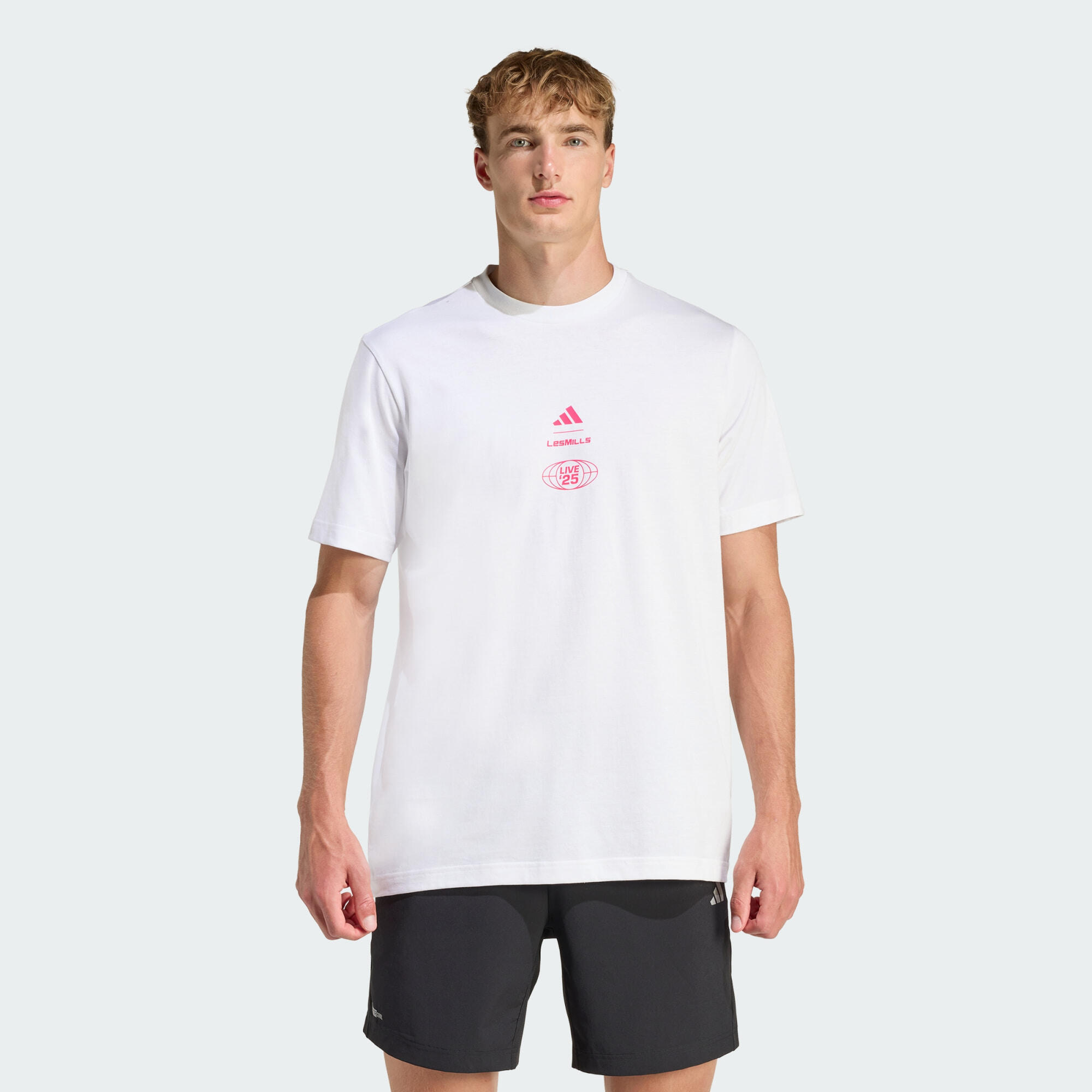 ADIDAS LESMILLS TOUR GRAPHIC T-SHIRT