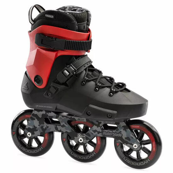 ROLLERBLADE Roller 3 Roues Freeride Twister 110 Noir Rouge