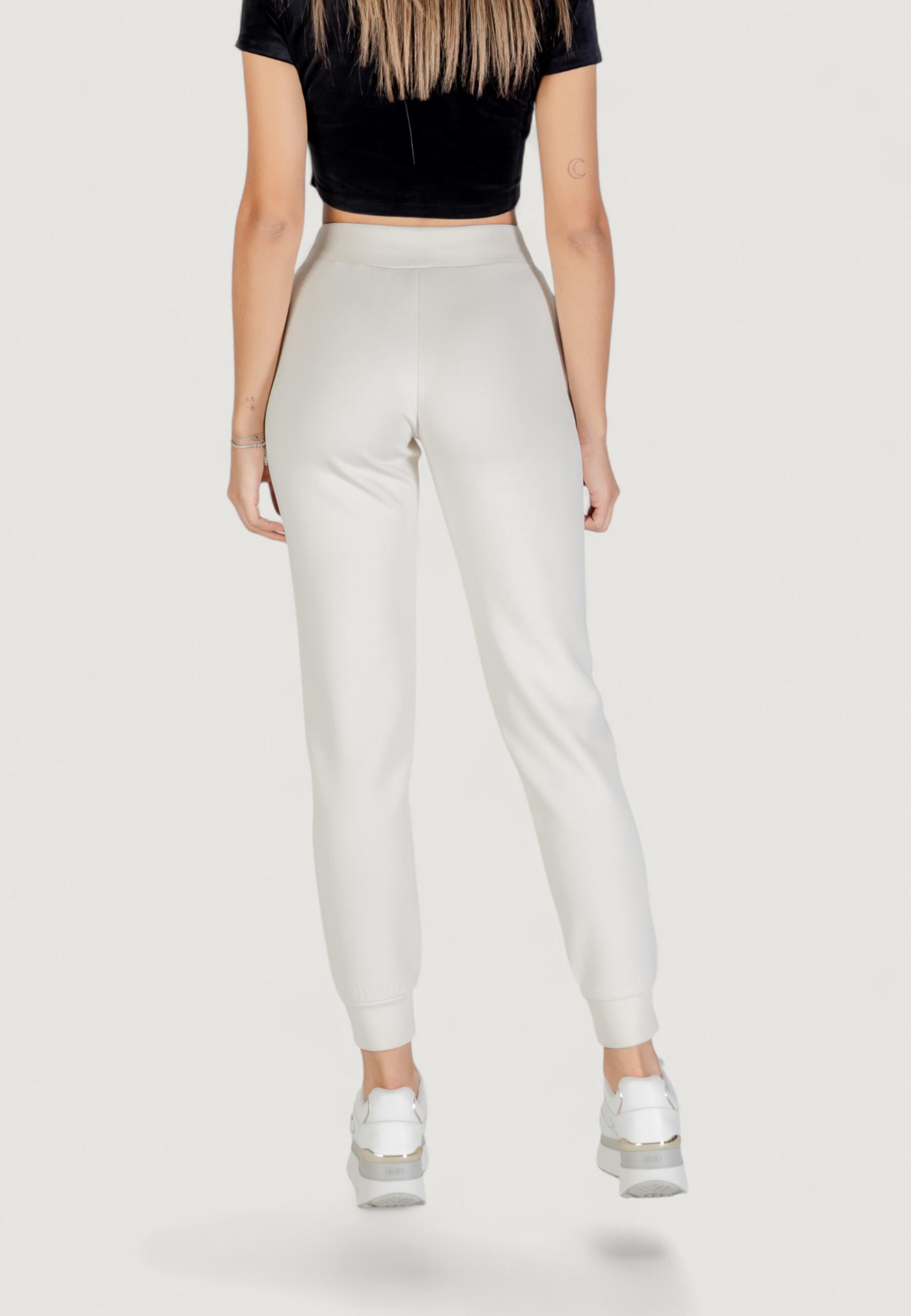 pantalon OLYMPE LONG PANTS FEMME BLANC 5/5