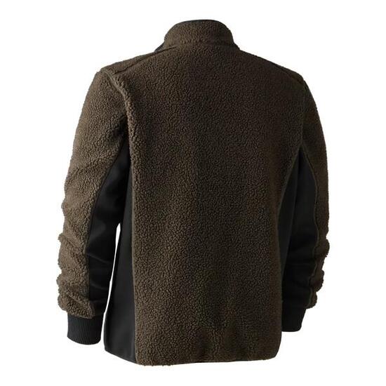 Veste Polaire Molletonnée Deerhunter Rogaland Fiber Pile Marron - 4XL