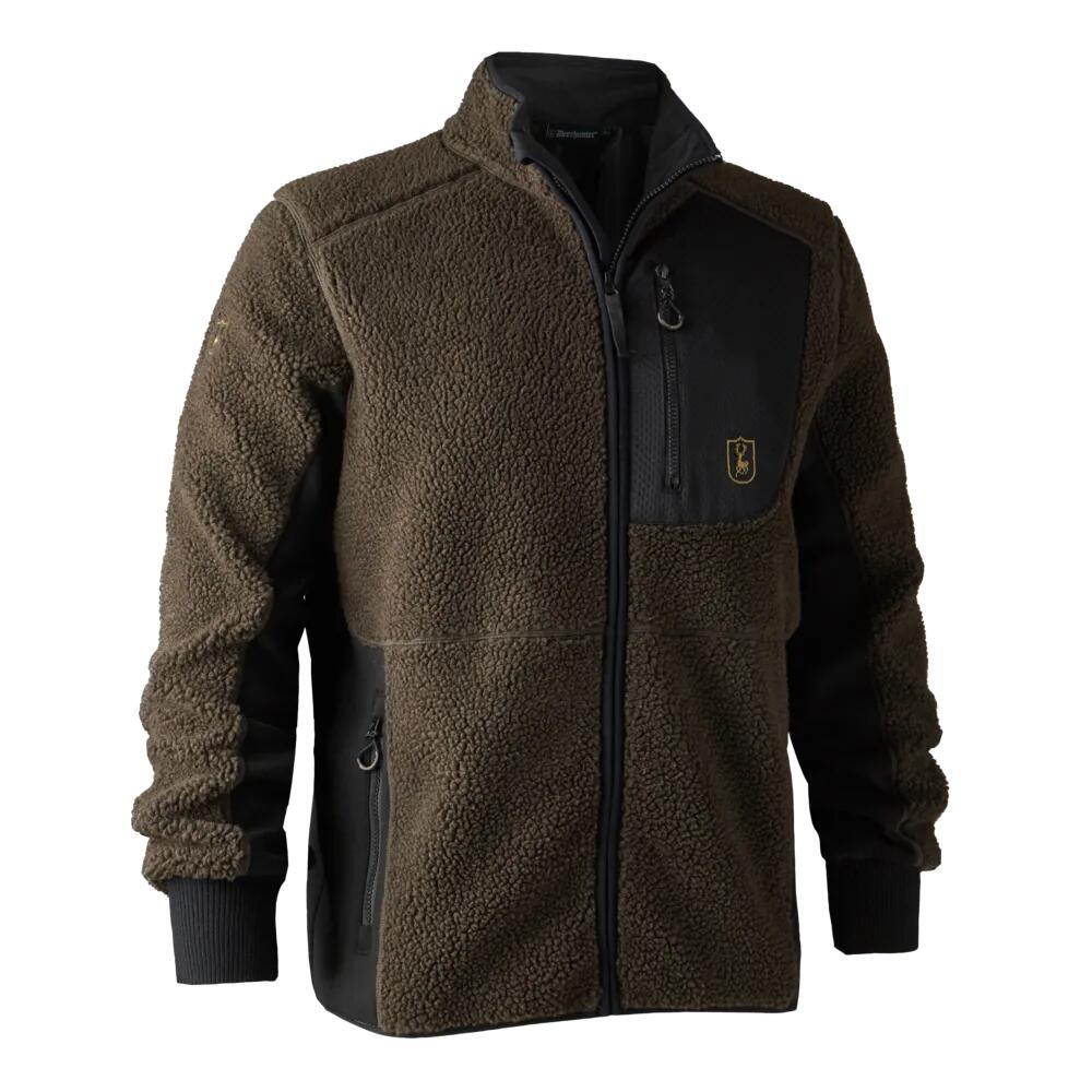 Veste Polaire Molletonnée Deerhunter Rogaland Fiber Pile Marron - 2XL 2/2
