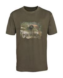 T-Shirt Sérigraphie Bécasse Percussion-M