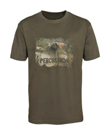 T-Shirt Sérigraphie Bécasse Percussion-XXXXL