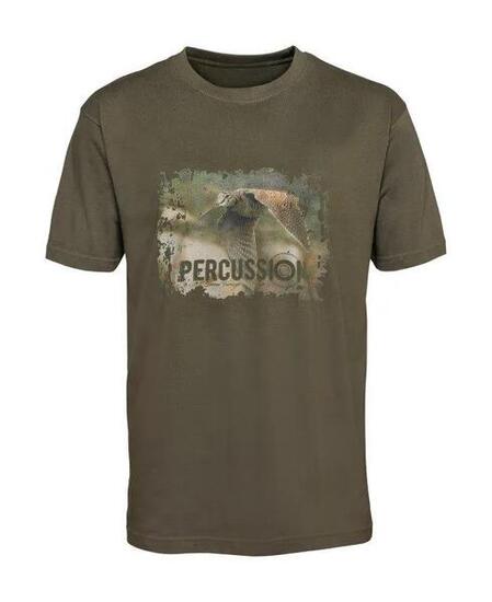 T-Shirt Sérigraphie Bécasse Percussion-XXXXL