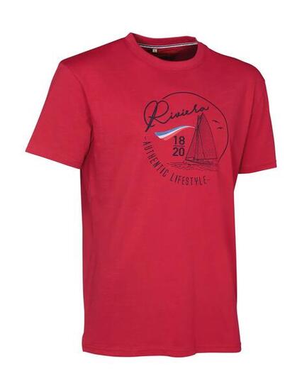 Tee Shirt De Chasse rivéra Ligne Verney-Carron Rouge-L