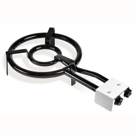 Brûleur à Paella Double Anneau 35-15cm Brûleur à Gaz, por Paellas de 24 à 50cm Ø