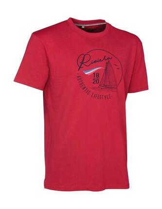Tee Shirt De Chasse rivéra Ligne Verney-Carron Rouge-S