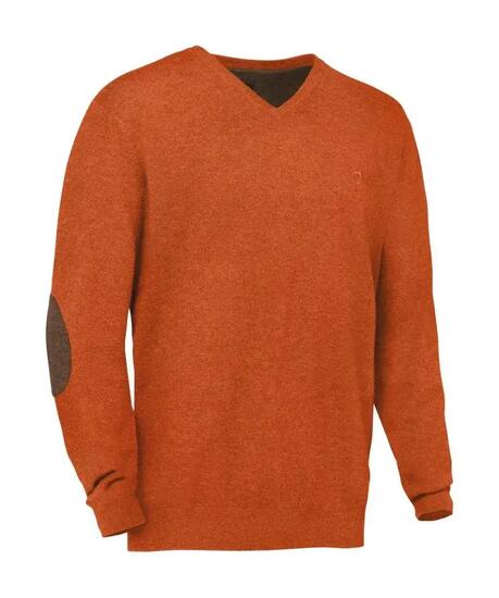 Pull Homme Club Interchasse Weslon Rouille-XXXL