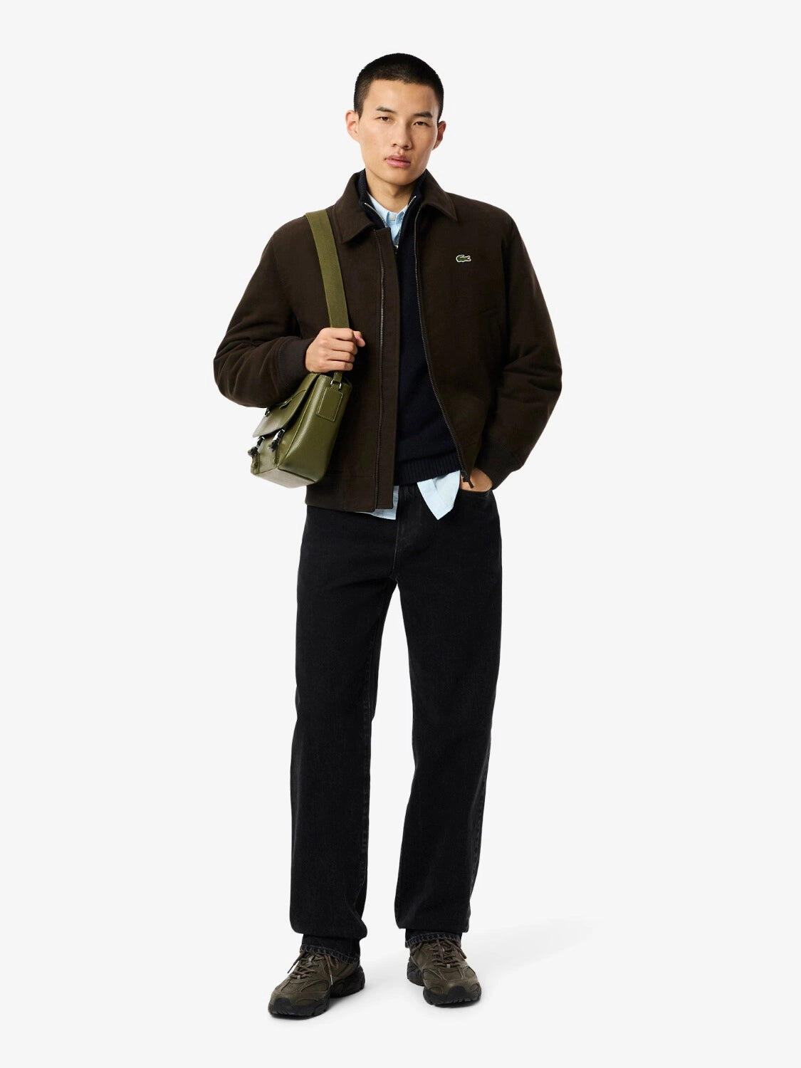 Pull camionneur Lacoste en laine - Homme 4/6