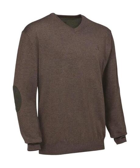Pull Homme Club Interchasse Weslon Marron-XXXL