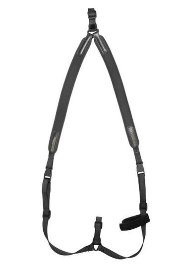 Bretelles en néoprène type ''SAC À DOS'' pour carabine - Niggeloh-noir