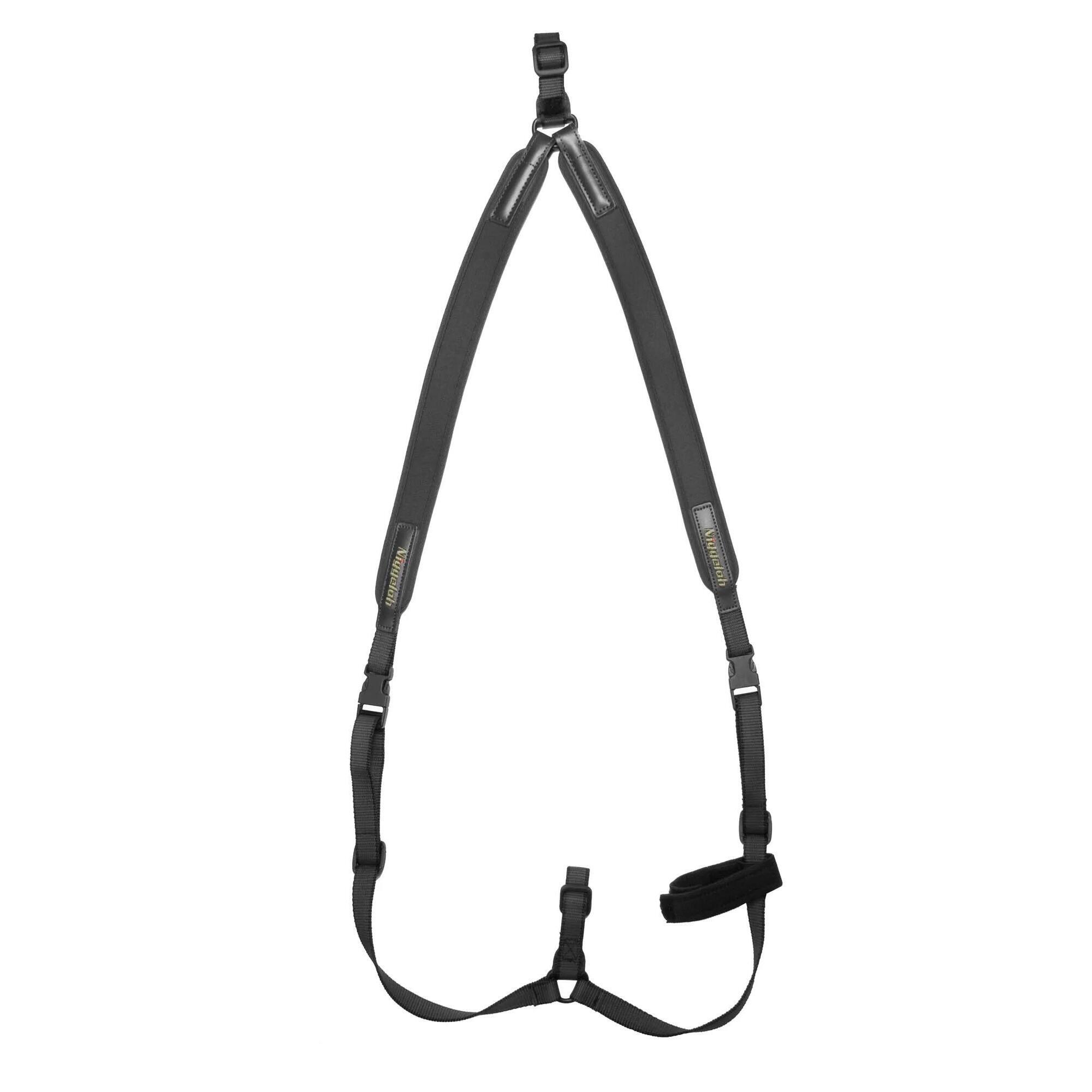 Niggeloh - Bretelles En Néoprène Type ''Sac À Dos'' Pour Carabine - Niggeloh-marron - Bretelle D'Arme - Marron - Taille Unique - Decathlon