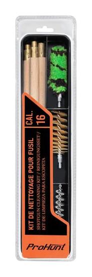 Kit de Nettoyage Prohunt Pour Fusil Calibre 16