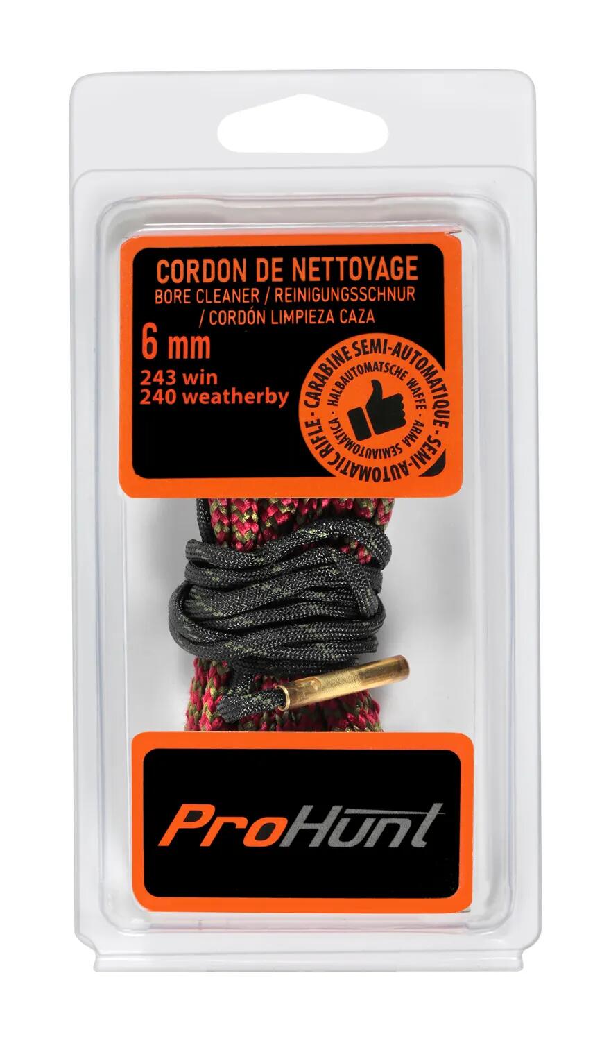 Cordon De Nettoyage Prohunt Pour Carabine Calibre 243 WIN et 240 Weatherby 2/2