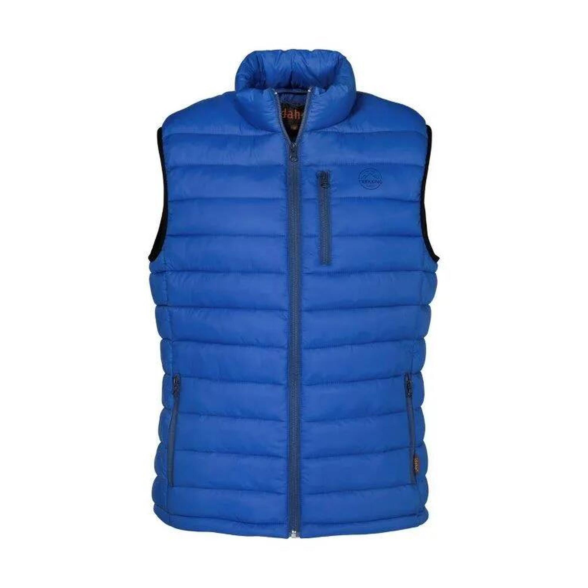 Percussion - Gilet Matelassé Percussion Trekking Bleu Denim-m - Doudoune Synthétique - Bleu - Decathlon