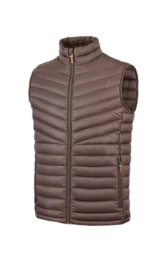 Doudoune Matelassée Sans Manches Stagunt Teva Marron - M 1/1