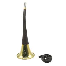 Corne D'appel à Pavillon et Revêtement Cuir Januel 40 cm