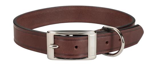 Collier Pour Chien Stepland En Cuir De Buffle-S/M