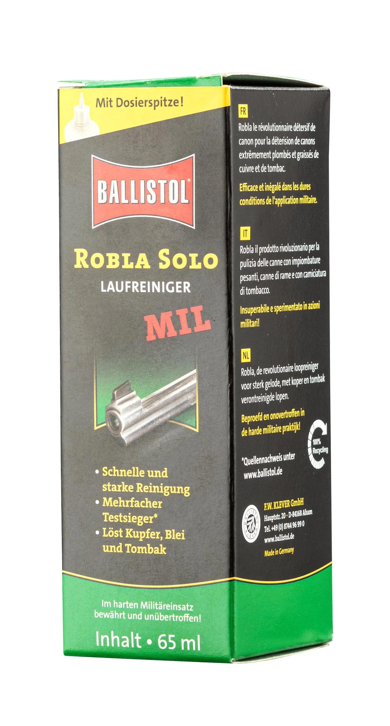 Nettoyant Pour Canons Ballistol Robla Solo 2/2