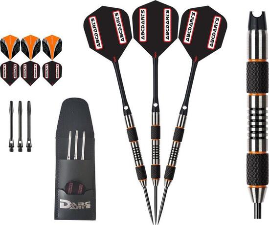 Professionele Dartpijlen 90% - Ambers - 24 Gram