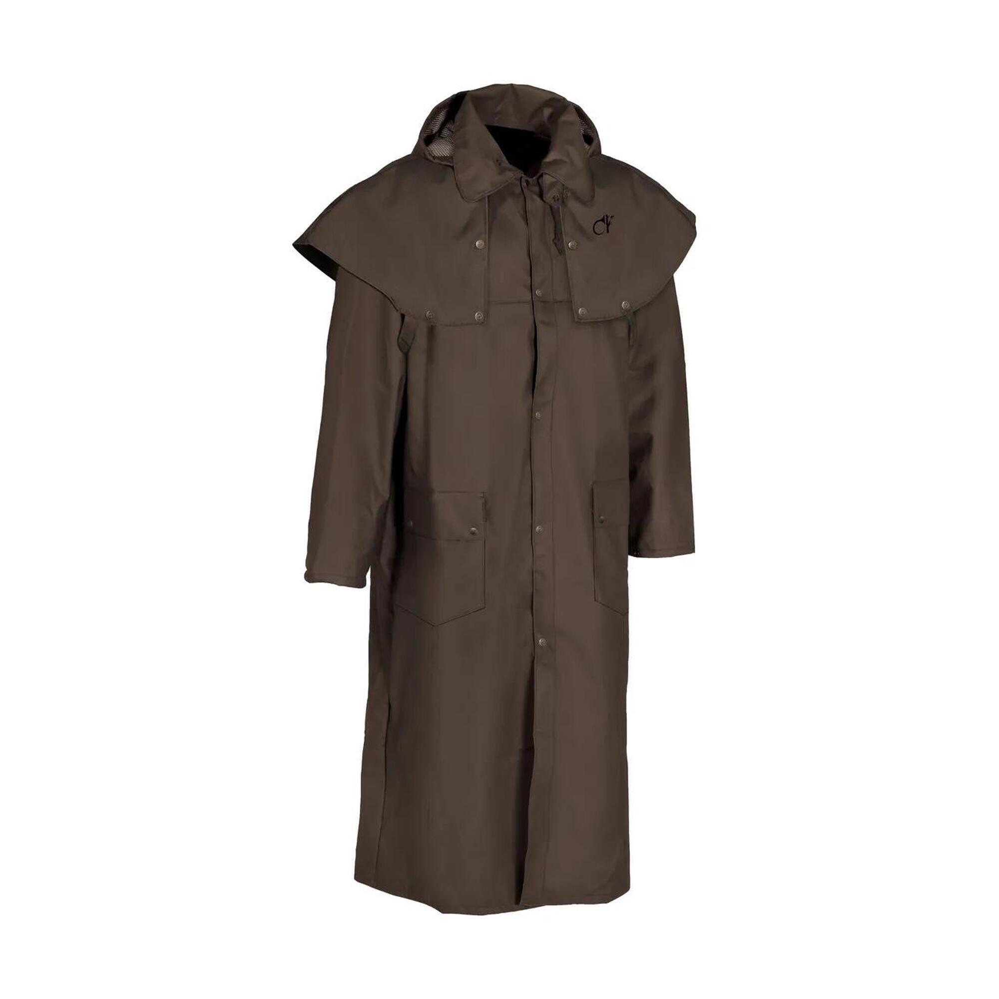 Club Interchasse - Parka De Pluie Etanche Et Coupe Vent Club Interchasse Thor -xl - Parka - Marron - Decathlon