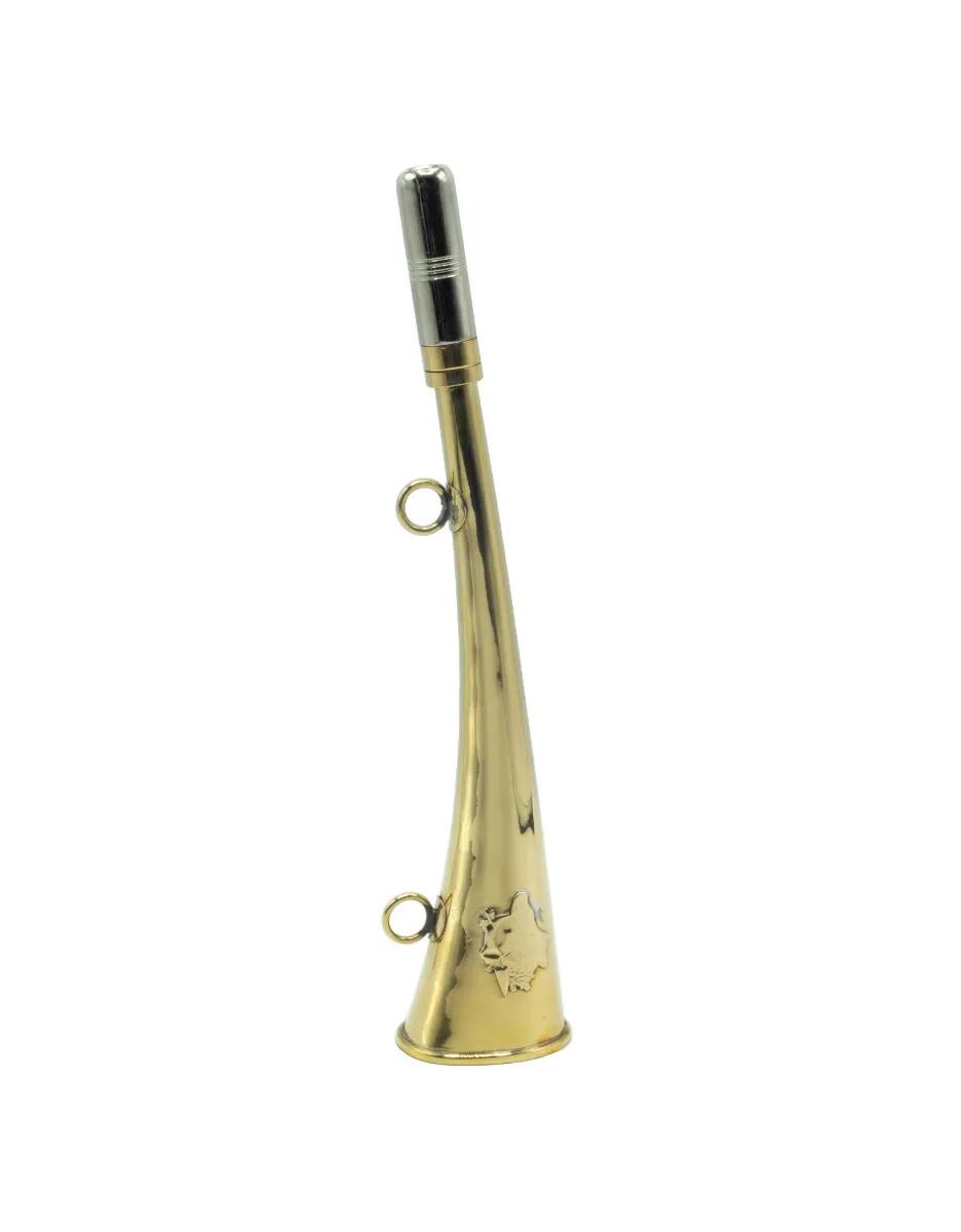 Corne D'appel Laiton Décor Sanglier 25 cm 2/6