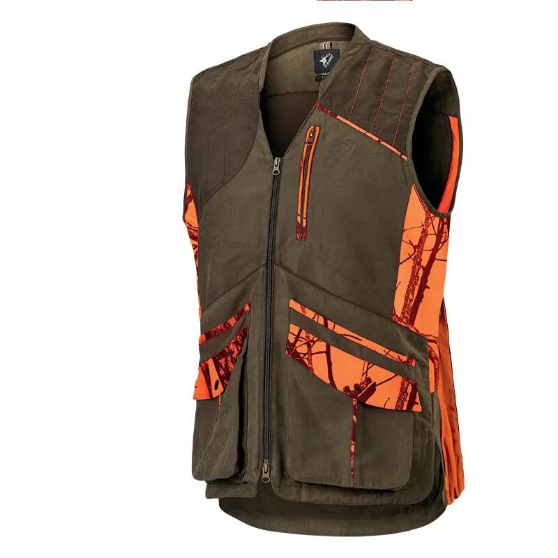 Stagunt - Gilet De Chasse Phoenix Stagunt Kaki Et Blaze - Xxxl - Gilet Sans Manche - Vert - Decathlon