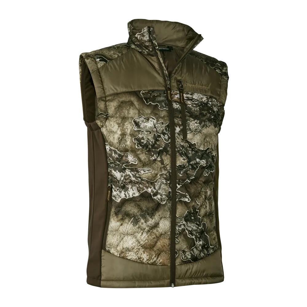 Deerhunter - Gilet Sans Manches Matelassé Deerhunter Excape Quilted Camo - Xl - Gilet Sans Manche - Marron|vert - Decathlon