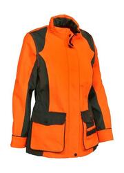 Veste femme Stronger 6 poches polyester Oxford orange XS à 2XL