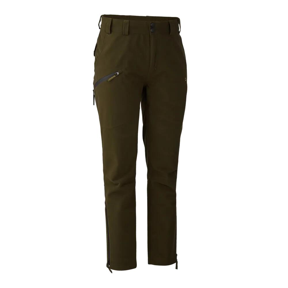 Deerhunter - Pantalon De Chasse Deerhunter Pro Gamekeeper Boot Peat - 54 - Pantacourt - Vert - Decathlon