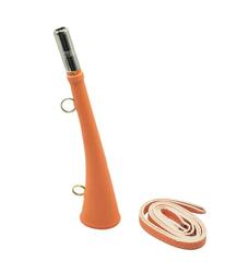 Corne Plate Orange 25 cm avec Bretelle