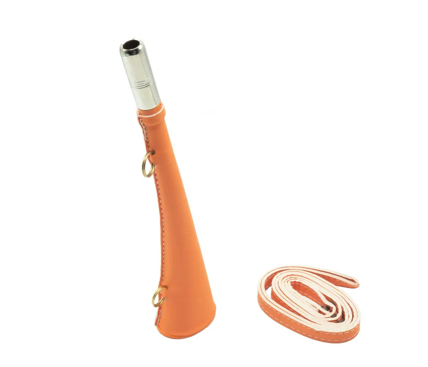 Corne Plate Orange 25 cm avec Bretelle 3/6