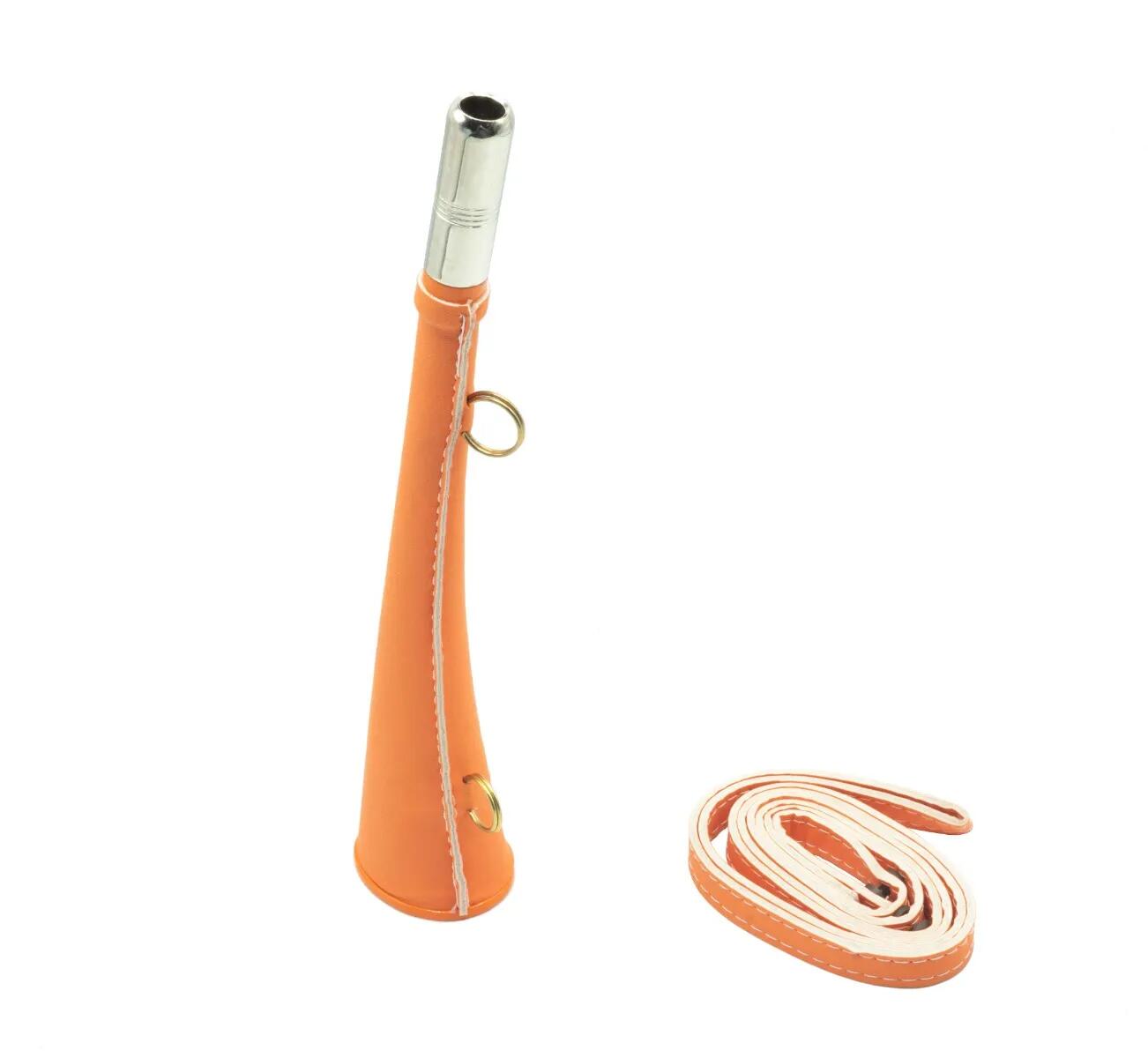 Corne Plate Orange 25 cm avec Bretelle 2/6