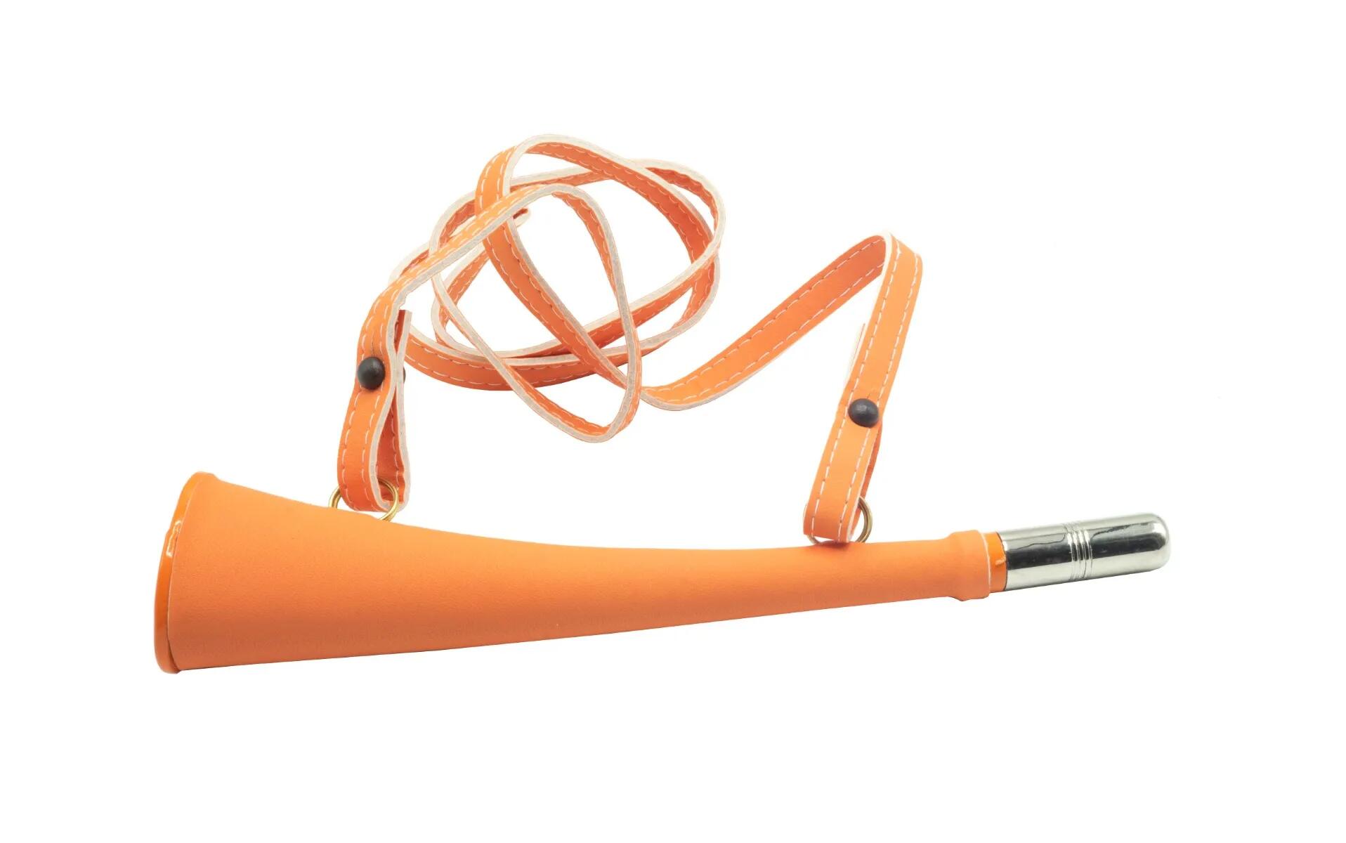 Corne Plate Orange 25 cm avec Bretelle 6/6