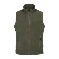 Gilet Percussion Polaire Scotland Kaki 4 Poches-XL