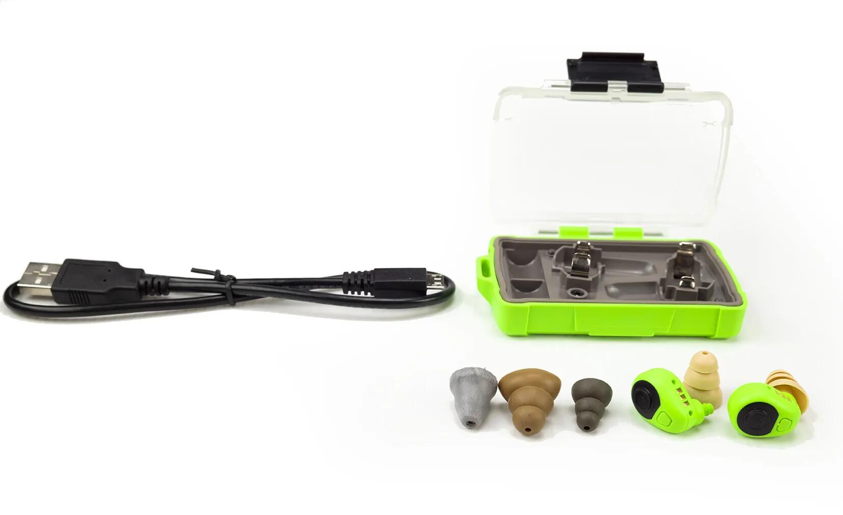 Bouchons Electroniques Anti Bruit Peltor EEP100 Vert 2/2