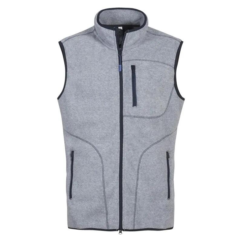 Idaho - Gilet Polaire Idaho Grand Voile Gris Chine - 2xl - Gilet Sans Manche - Gris - Decathlon